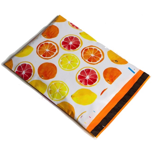 Citrus Poly Mailers 10x13 Pack of 25 - Picture 3 of 4
